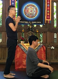 Kenneth Chen, with his friend and inspiration for this course, Kam Tai Chow.